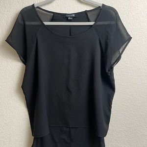 FOREVER 21 Black Blouse